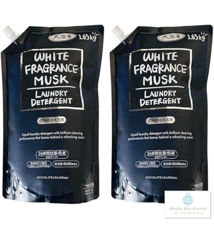 Amazon | ミツエイ ホワイトフレグランスムスク 洗濯洗剤 WHITE